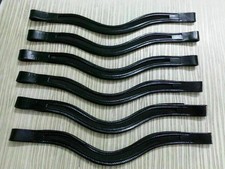 Lot 5 x 1 Empty channel Leather Browband All Size  Shape 6,8 Or 10mm For Horse