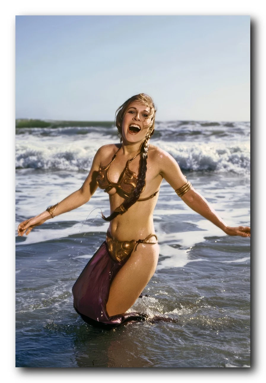 Carrie Fisher Poster 24x36 Inch Photo Rare Print Wall Art Print - CF-2