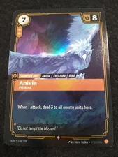 ANIVIA-PRIMAL CHAMPION UNIT 148/298 RIFTBOUND LEAGUE OF LEGENDS RARE FOIL