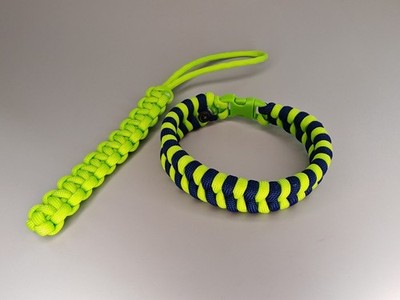 Paracord Armband + Schlüsselanhänger,  Bracelet + Lanyard