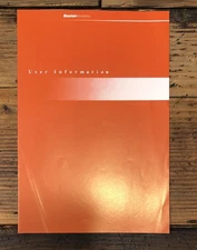 Boston Acoustics A-60 A60 Speaker Owners / User Manual *Original*