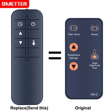 Replacement Remote Control For Heat Surge Space Heater WP18D