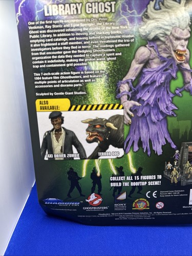 Ghostbusters Select Series 5 Library Ghost Diamond Select Action Figure New - Picture 6 of 7