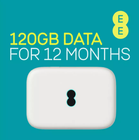 EE PAYG 4G Mobile WiFi 120GB Pre-Loaded Wireless Portable Router