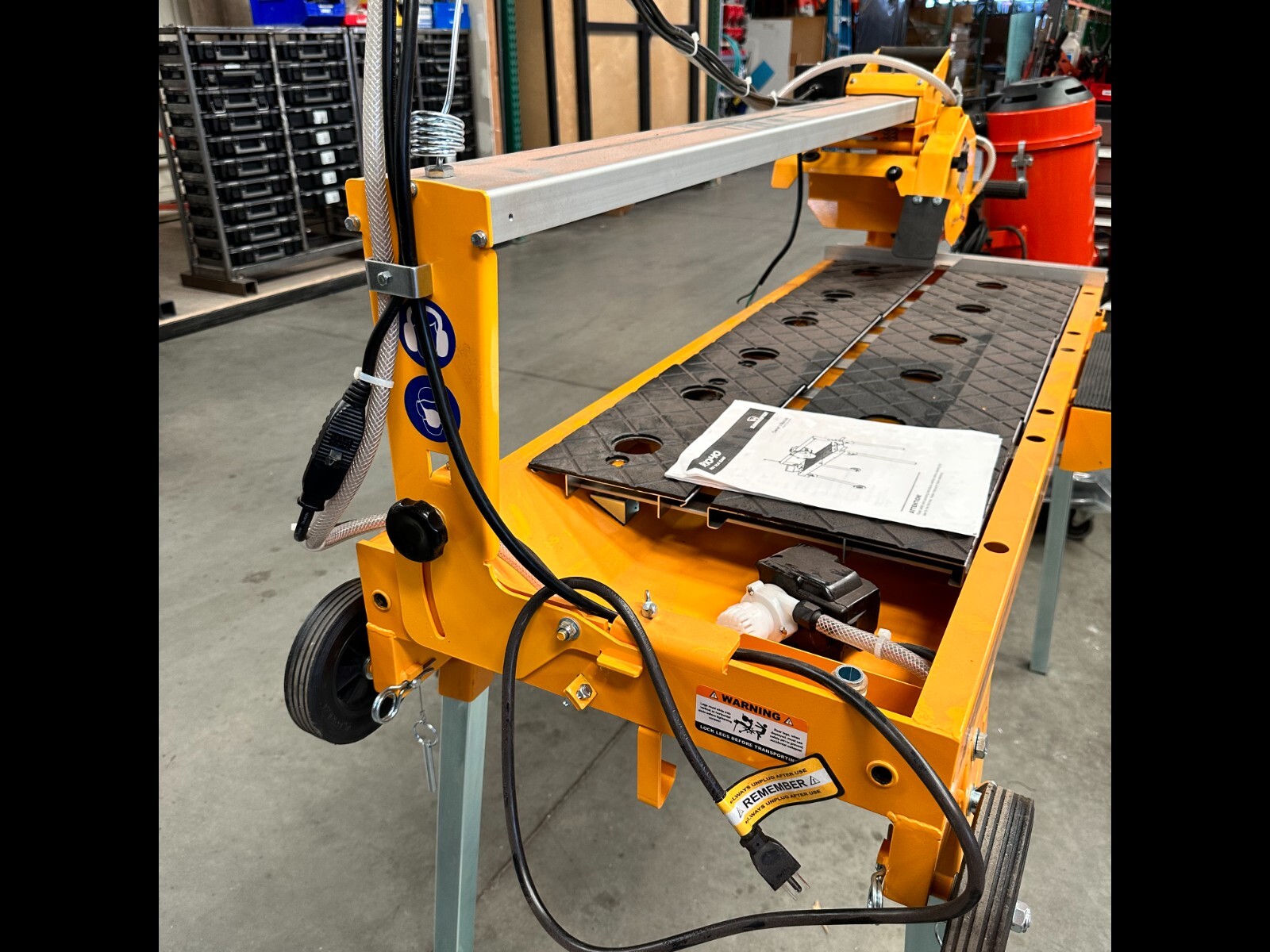 SawMaster R1040 Wet Tile Saw eBay