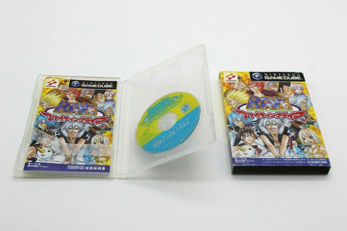 GROOVE ADVENTURE RAVE ファイティングライブ Nintendo Gamecube GROOVE ADVENTURE RAVE Fighting Live Japan