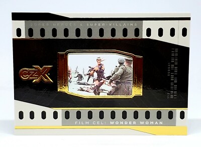 2019 Cryptozoic CZX Super Heroes & Super Villains Film Cel FC8 Wonder Woman