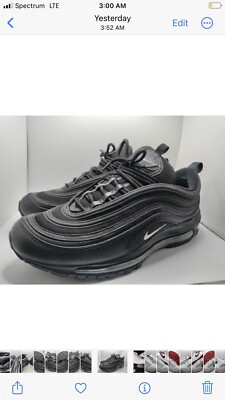 air max 97 black size 10