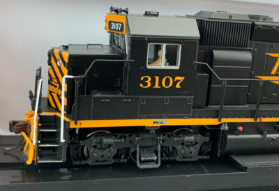 HO Atlas Master Silver 10004232 GP40-2 Ph I Locomotive Rio Grande #3107
