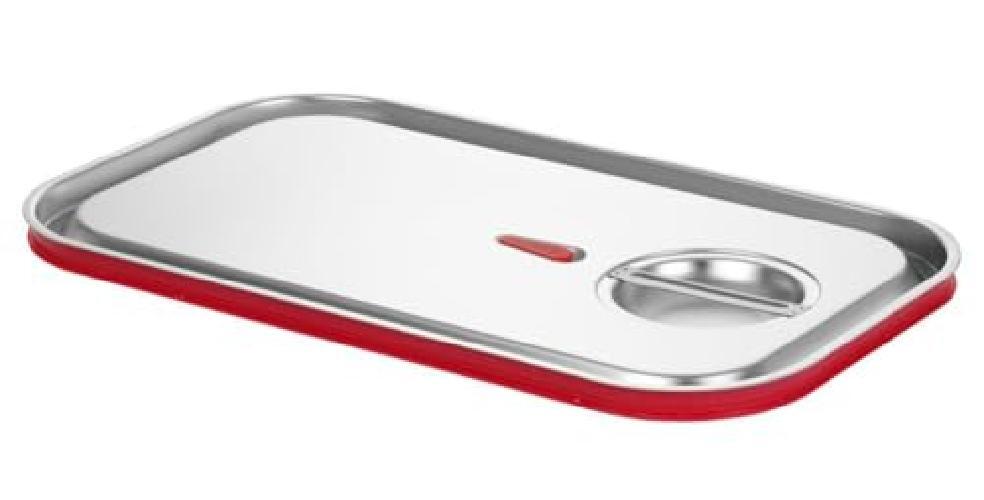 HENDI Coperchio Gastronorm, per contenitori GN, GN 1/1, con bordo in silicone, c