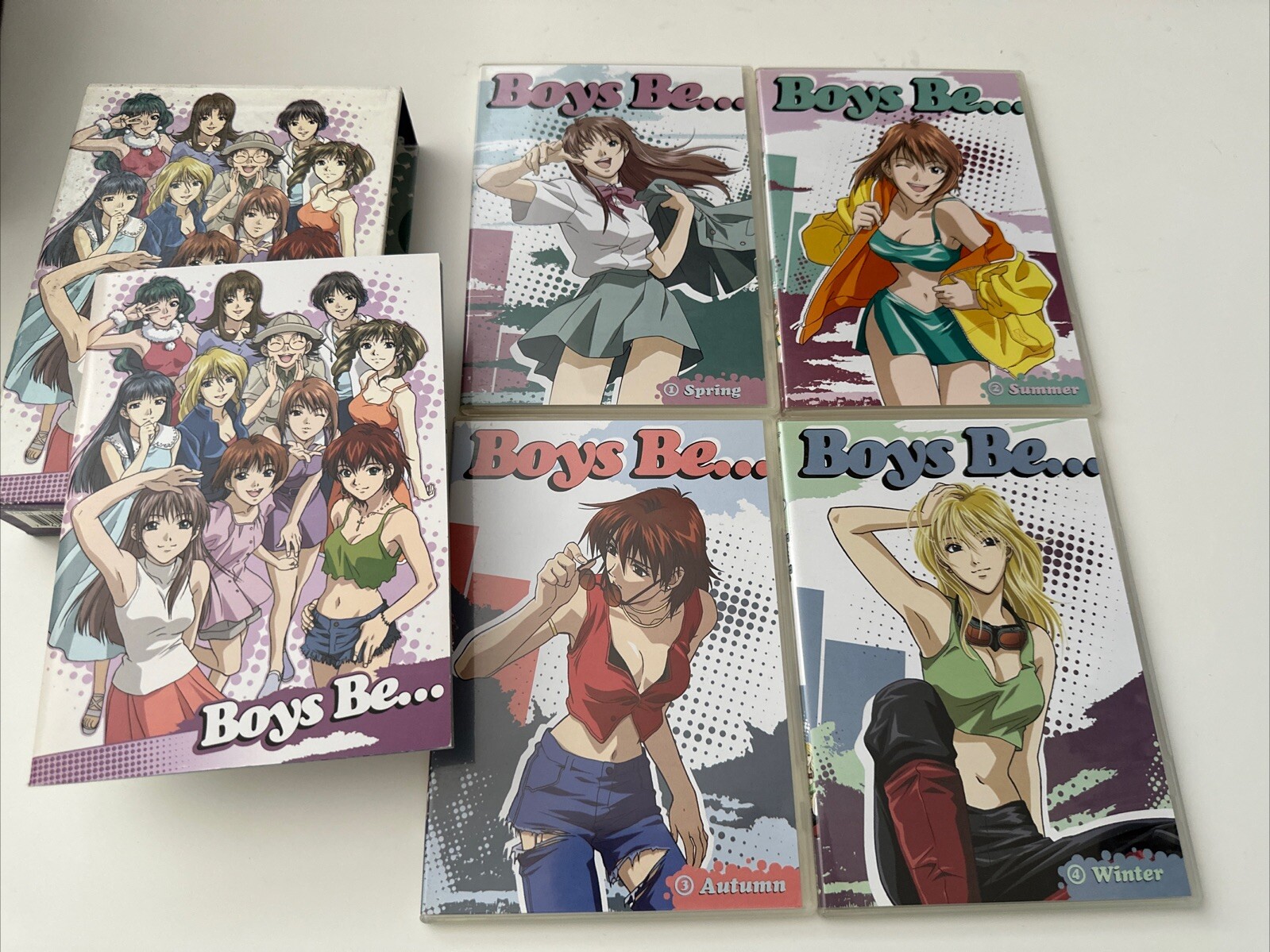 Boys Be… by Nozomi Complete Anime Series 4 DVD Box Set With Booklet