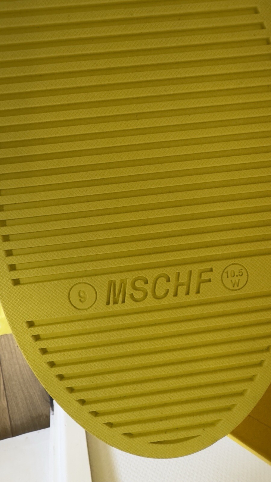MSCHF BIG YELLOW BOOT x CROCS , MSCHF Uk 8.5  - Us9 Womens 10.5 free UK postage. image 4