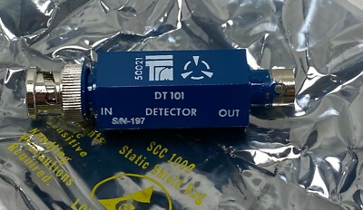 TRM Microwave 50021 RF Coaxial Signal Detector BNC DT101 DT 101 