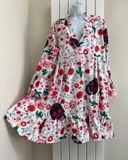 Swingy Pleated Back Trapeze Dress - Size 5XL