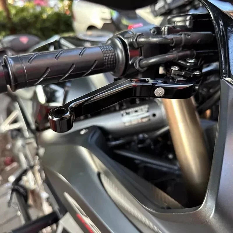 Palancas de embrague de freno ajustables para Suzuki Bandit GSF400 600 650 1200 1250 BANDIT Foto 2 de 4