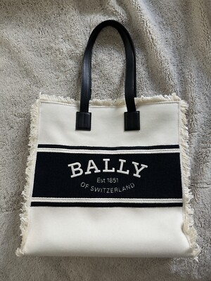 トートバッグ Bally Women's Crystalia Mini Bag Ivory WAM061CV011-I135O Bally Crystalia tote Bag | eBay