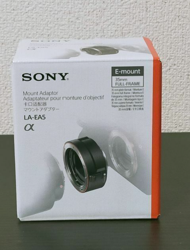 SONY LA-EA5 A-Mount to E-Mount Lens Adapters Japan New - Picture 1 of 5