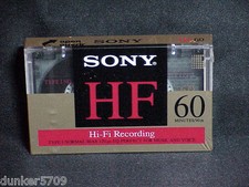 1 SONY 60 MIN AUDIO CASSETTE IEC1/TYPE 1 NORMAL BIAS 120 us EQ SHRINK WRAP NEW