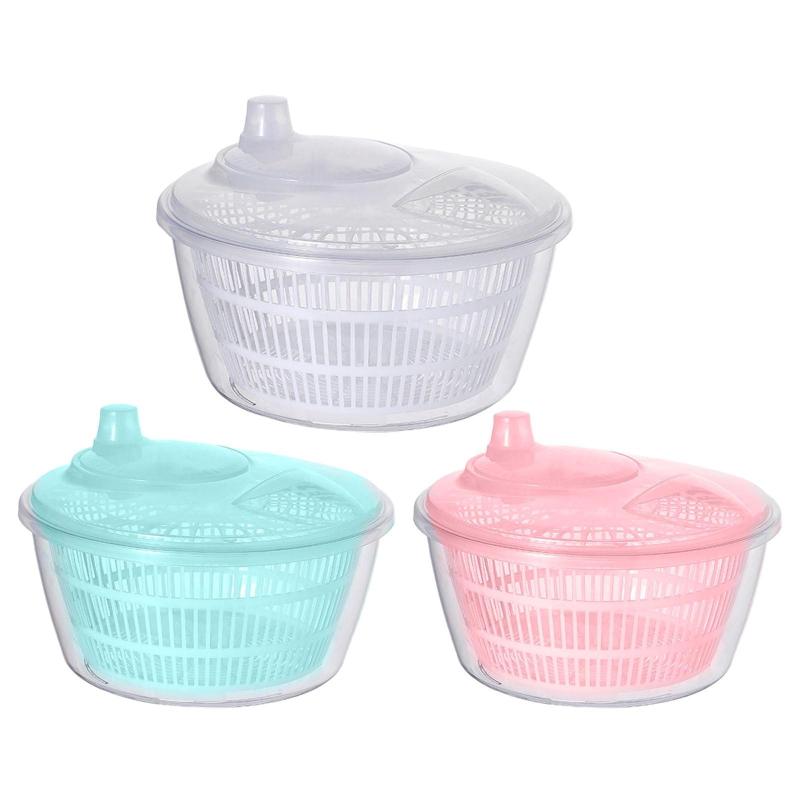 Lettuce Spinner Cleaner Large Salad Spinner Vegetables Dryer Fruit Washer-image