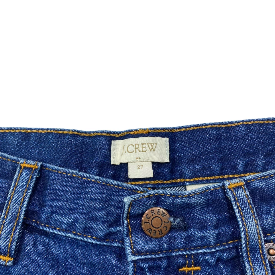 J. Pantalones cortos de mezclilla Crew Demi para mujer talla 27 corte Lexi lavado tiro bajo Foto 4 de 4
