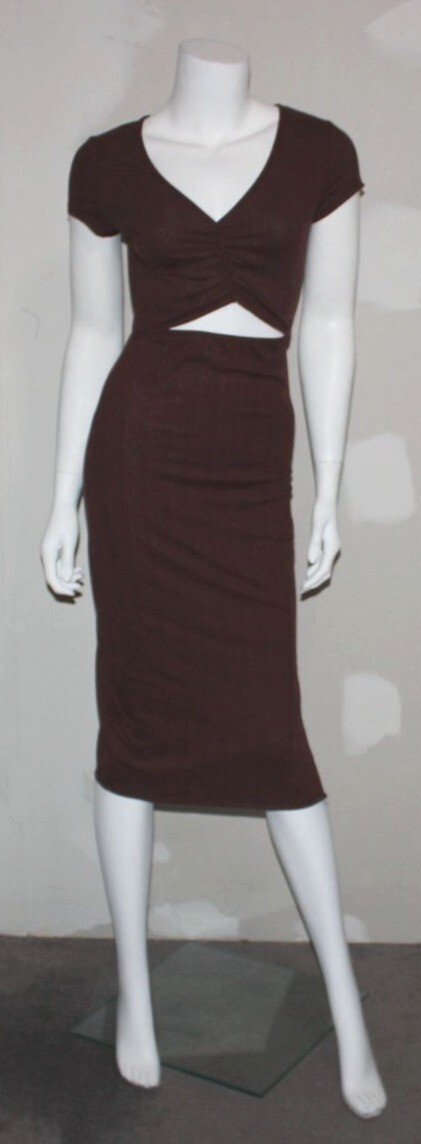 NWT JESSICA SIMPSON Brown Dress Size L | eBay