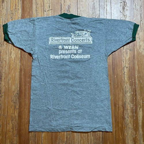 Vintage 70s Emerson Lake Palmer Shirt ELP Band Tour Rock Prog Cincinnati Ringer - Picture 3 of 9