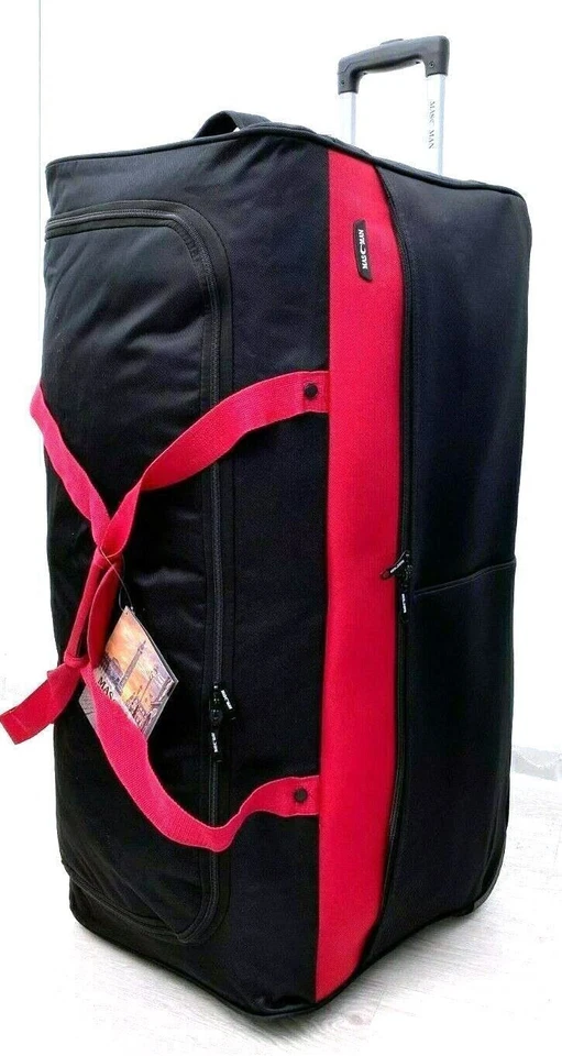 Extra Large Travel Luggage Wheeled Trolley Holdall Suitcase Duffle Bag Cabin Bag - Image 3 of 4