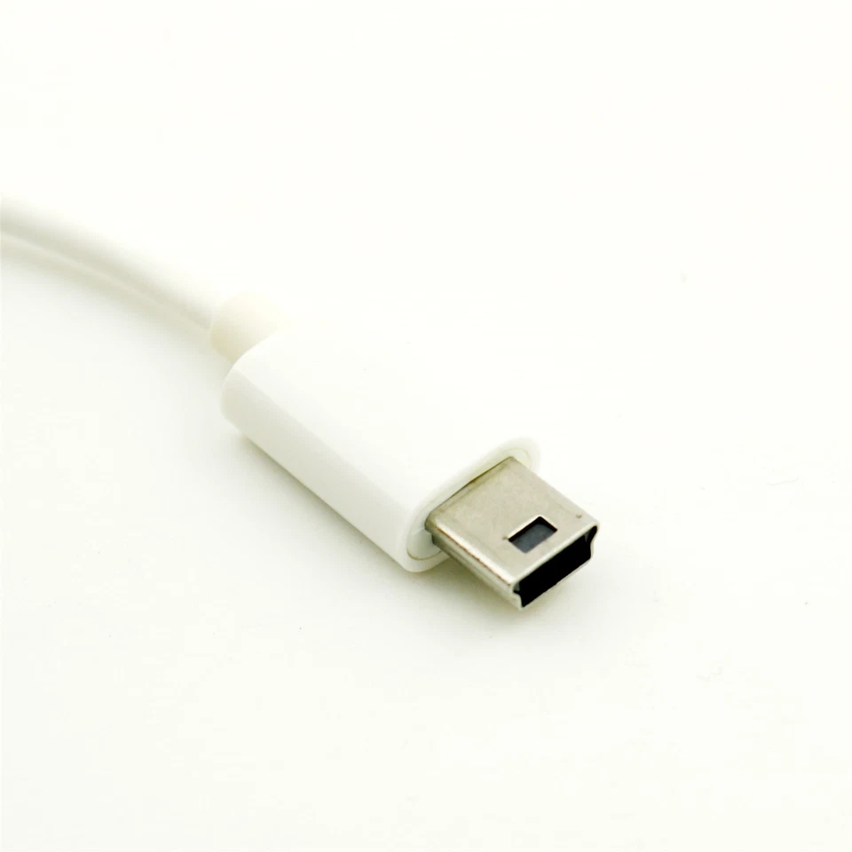 10x Micro USB Female to Mini USB 5pin Male Data Sync Charge Extension Cable Cord - Image 3 of 4