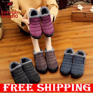 soft sole warm ankle boots