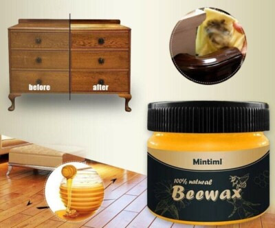 Beewax Möbelpflege Bienenwachs Natürliche Holzpflege Holzpolitur GP100g=11,23 