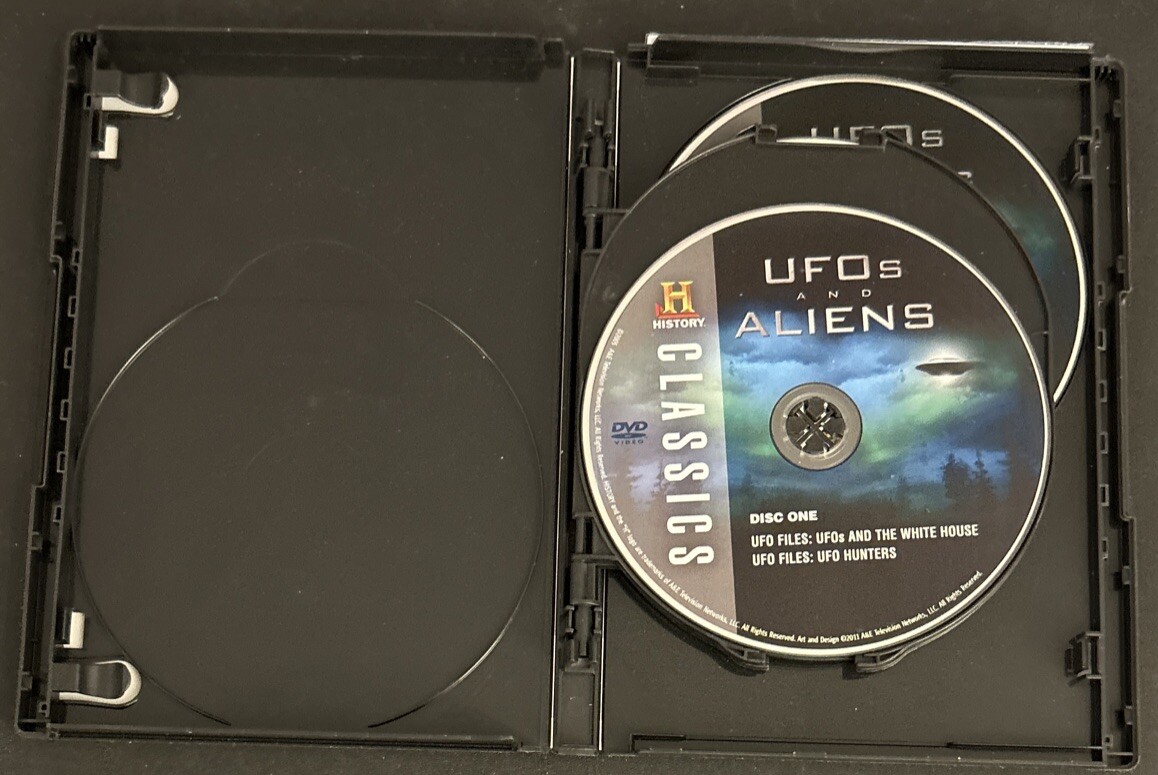 History Classics UFOs & Aliens 5-DVD Set UFO Hunters Roswell Deep