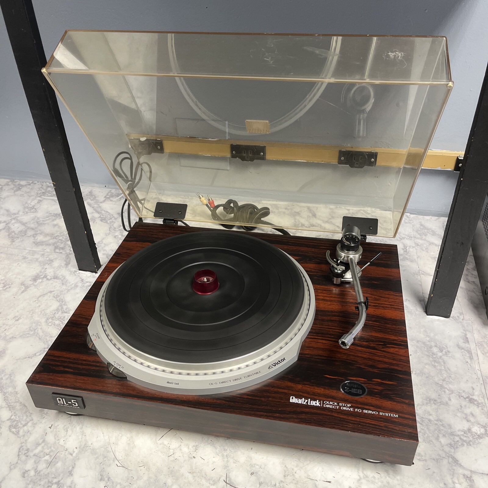 ジャンク品 Victor ときめい レコードプレーヤー QL-Y44F