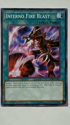 YU-GI-OH! Inferno Fire Blast | Legendary Duelists | 1st Edition