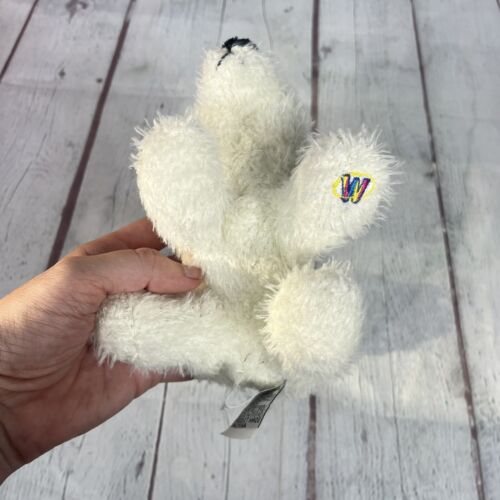 Ganz Webkinz Polar Bear Plush White Fuzzy 7" Lil' Kinz No Tags/Code - Picture 4 of 5