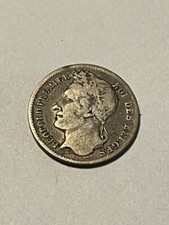 1834 Belgium 1/4 Franc/Silver VG++ #14552