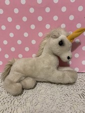 Vintage Dakin stuffed plush unicorn toy animal doll 1979 Korea Nutshells horse
