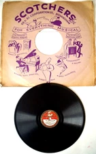 Sandy Powell - The Lost Policeman -  Rare 8" Shellac - Graded Very Good