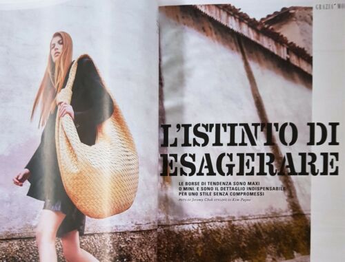 AL289 FASHION MAGAZINE GRAZIA 2020 13 WINNIE HARLOW BIANCA BALTI OBAMA MODA - Photo 10 sur 12