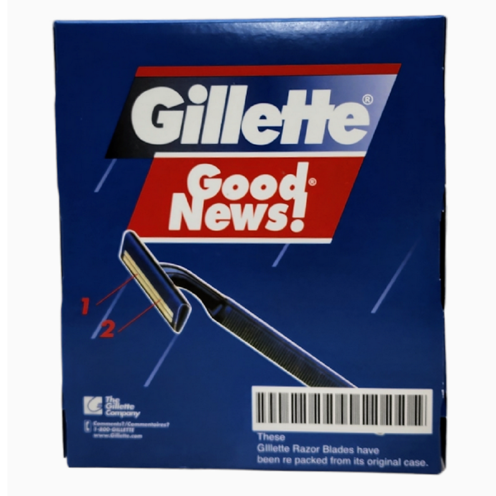 Gillette Good News Disposable Razors Twin Blade Box of 30 Pieces, Free