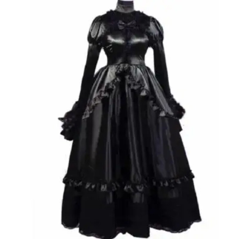 Sexy Sissy Crossdressing Long Dress Satin Dress Party Daily Unisex Dress  Playin | eBay