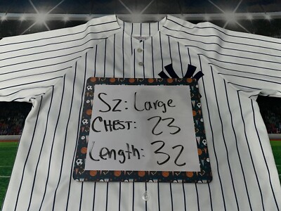 Alex Rodriguez #13 New York Yankees Jersey Majestic Sewn Sz Large