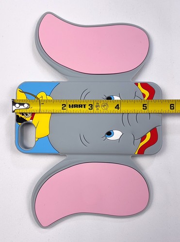 Disney Parks DUMBO iPhone 6s 7 8 Silicone Case D-Tech NWOT Elephant Magnetic Ear - Picture 2 of 4