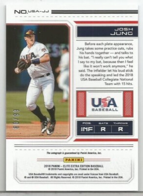 2018 Panini Elite Extra Edition - USA Collegiate Ticket Signatures