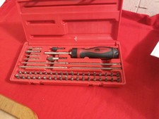 Mac Tools PMR8Z  1/4" 4" Shaft Hex Bit Ratcheting Hi Torque Screwdriver set 49pc