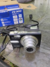 Olympus FE-300 12.0MP Digital Camera W/ Battery TESTED  WORKS ORIGINAL BOX 