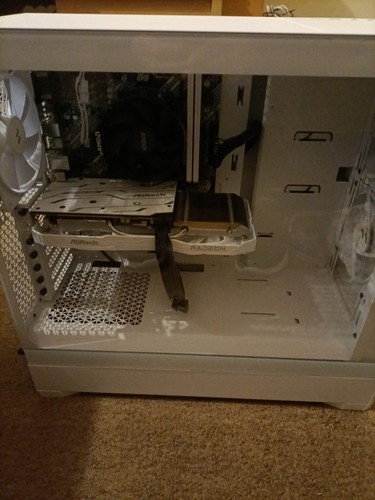 Brand New White Gaming PC, Windows 11 pro, Ryzen 5 5600, Free P&P - Bild 3 von 4