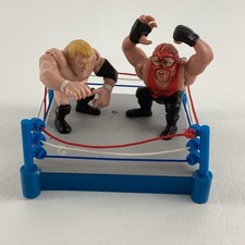 WWF Grudge Match Wrestling Ring Titan Sports Vader Sycho Sid Vintage Playmates