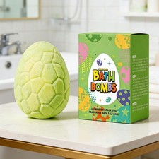 Dinosaur Egg Bath Bomb With Surprise Toy Inside Kids Fizzy Cleansing Bath Toy