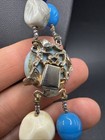 Vintage 60s Glass Double Strand Beaded Necklace 22” — photo 8