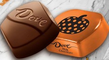 DOVE-PUMPKIN MILK CHOCOLATE INDIVIDUALLY WRAPPED-VALUE BULK BAG LIMITED NOW  